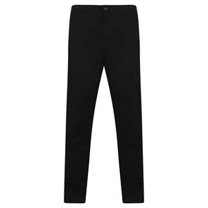 Henbury Heren stretch flex tailleband slim chinos