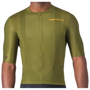 Castelli  Unlimited Entrata 3 Jersey - Fietsshirt, olijfgroen