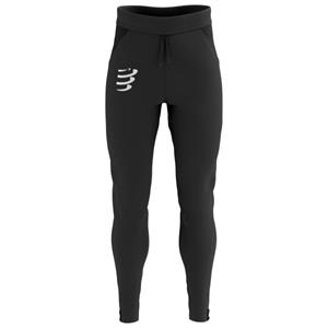 Compressport  Hurricane Windproof Seamless Pants - Hardloopbroek, zwart