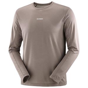 Salomon  SHKout Core L/S - Longsleeve, bruin