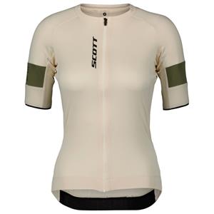 Scott  Women's Jersey Endurance Pro S/S - Fietsshirt, beige