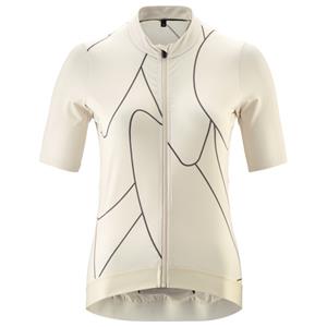 Gonso  Women's Road Jersey Print - Fietsshirt, beige