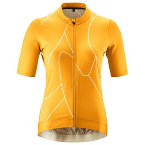 Gonso  Women's Road Jersey Print - Fietsshirt, oranje