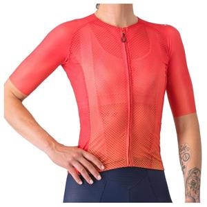 Castelli  Women's Climber's A/C Jersey - Fietsshirt, rood