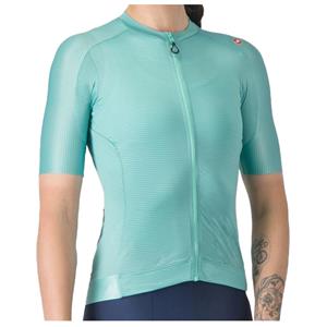 Castelli  Women's Espresso Jersey - Fietsshirt, turkoois