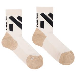 NNormal  Race Sock Low Cut - Hardloopsokken, wit/beige