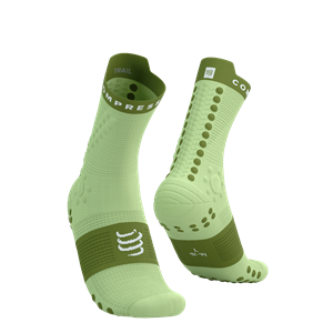 Compressport  Pro Racing Socks V4.0 Trail - Hardloopsokken, groen