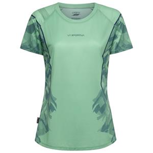 La sportiva  Women's Pacer T-Shirt - Hardloopshirt, turkoois/groen