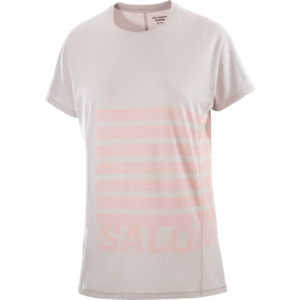 Salomon  Women's Sense Aero Graphic - Hardloopshirt, etherea