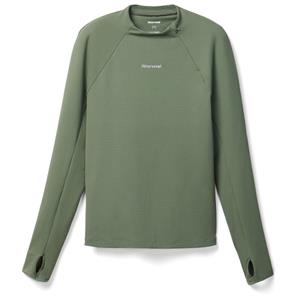 NNormal  Women's Trail Long Sleeve - Hardloopshirt, olijfgroen/groen