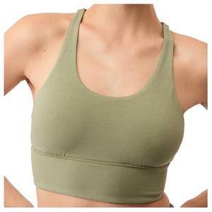 Mandala  Women's New Studio Bra - Sportbeha, beige/olijfgroen