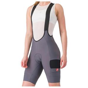 Castelli  Women's Unlimited Cargo Bibshorts - Fietsbroek, grijs