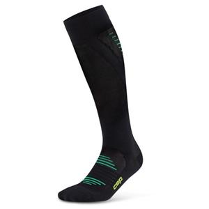 CEP  Women's Pro Run Ultralight Socks Tall - Compressiesokken, zwart