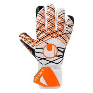 Uhlsport Soft HN Comp White Black Fluo Orange - Keepershandschoenen - Maat 5
