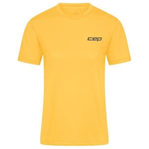 CEP  Women's Run Shirt Short Sleeve - Hardloopshirt, geel