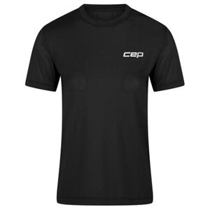 CEP  Women's Run Shirt Short Sleeve - Hardloopshirt, zwart