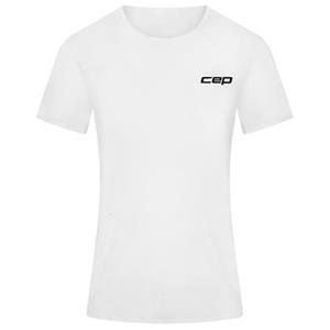 CEP  Women's Pro Run Ultralight Shirt Short Sleeve - Hardloopshirt, wit