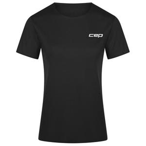 CEP  Women's Pro Run Ultralight Shirt Short Sleeve - Hardloopshirt, zwart