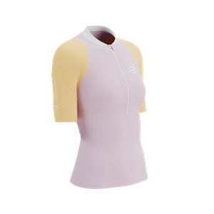 Compressport  Women's Trail Racing Postural S/S Top - Hardloopshirt, purper