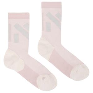 NNormal  Race Sock - Hardloopsokken, wit/roze