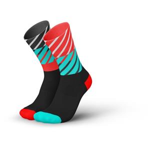 INCYLENCE  Running Diagonals - Hardloopsokken, zwart