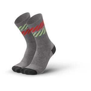 INCYLENCE  Merino Light Lanes - Hardloopsokken, grijs