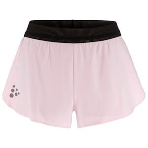 Craft  Women's Pro Hypervent Split Shorts 2 - Hardloopshort, roze