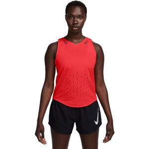 Nike AeroSwift Dri-FIT ADV hardloopsinglet voor dames - Rood