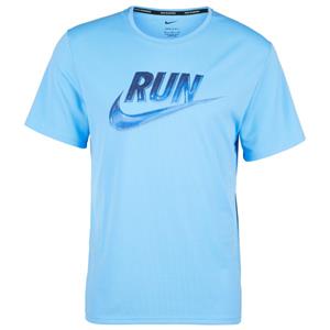 Nike  Miler Run Energy Short-Sleeve Running Top - Hardloopshirt, blauw