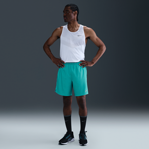 Nike Challenger Dri-FIT 2-in-1 hardloopshorts voor heren (18 cm) - Groen