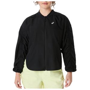 ASICS  Women's Nagino Run Adjustable Jacket - Hardloopjack, zwart