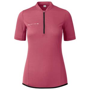 Martini  Women's Flowtrail Halfzip Shirt - Fietsshirt, rood/roze