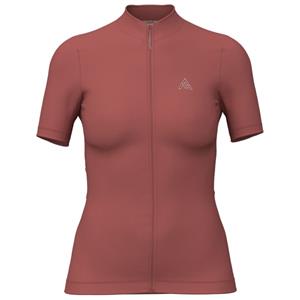 7mesh  Women's Ashlu Merino Jersey S/S - Fietsshirt, bruin/rood