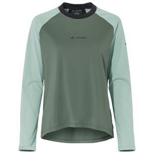 Vaude  Women's Loamer L/S Shirt - Fietsshirt, olijfgroen