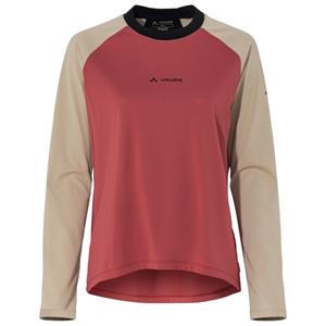 Vaude  Women's Loamer L/S Shirt - Fietsshirt, rood