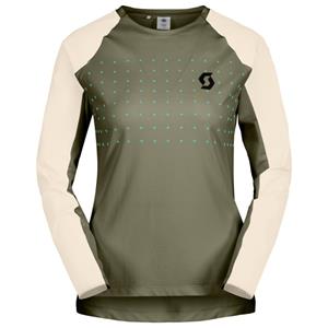 Scott  Women's Tee Trail Vertic Pro L/S - Fietsshirt, olijfgroen
