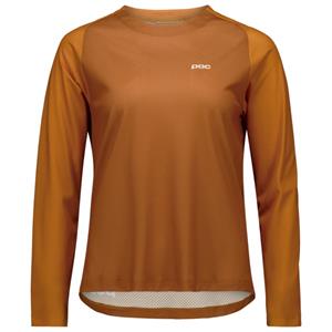 POC  Women's Motion Air L/S Jersey - Fietsshirt, bruin