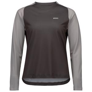 POC  Women's Motion Air L/S Jersey - Fietsshirt, grijs