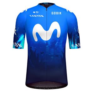 Gobik MOVISTAR TEAM Shirt met korte mouwen 2024 fietsshirt met korte mouwen, voor