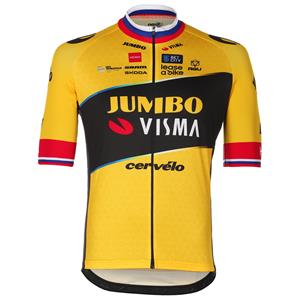 AGU TEAM JUMBO-VISMA Shirt met korte mouwen Primoz Roglic 2023 fietsshirt met korte