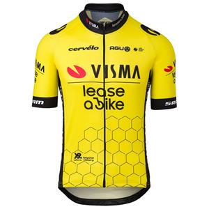 AGU TEAM VISMA-LEASE A BIKE Shirt met korte mouwen 2024 fietsshirt met korte mouwen,