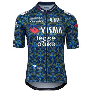 AGU TEAM VISMA-LEASE A BIKE Shirt met korte mouwen TdF 2024 fietsshirt met korte