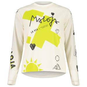 Maloja  Women's BaldoM. - Fietsshirt, wit