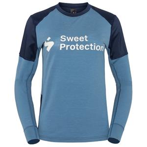 Sweet Protection  Women's Hunter Merino Hybrid L/S Jersey - Fietsshirt, blauw