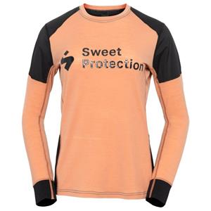 Sweet Protection  Women's Hunter Merino Hybrid L/S Jersey - Fietsshirt, oranje