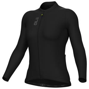 Alé  Women's Pragma Color Block L/S Jersey - Fietsshirt, zwart
