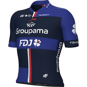 Alé GROUPAMA FDJ Shirt met korte mouwen 2024 fietsshirt met korte mouwen, voor