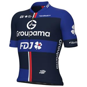 Alé GROUPAMA FDJ Shirt met korte mouwen 2025 fietsshirt met korte mouwen, voor