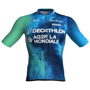 Rosti DECATHLON AG2R LA MONDIALE Shirt met korte mouwen 2024 fietsshirt met korte