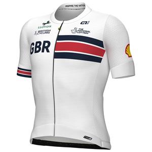 Alé BRITS NATIONAAL TEAM Race 2025 fietsshirt met korte mouwen, voor heren